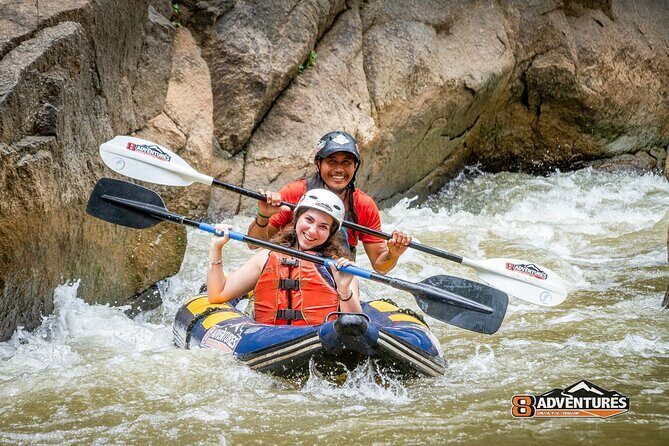 10KM Inflatable Kayaking and 3HR Trekking Adventure - The 3.2 km trek to a 10-meter waterfall: what it feels like on the ground