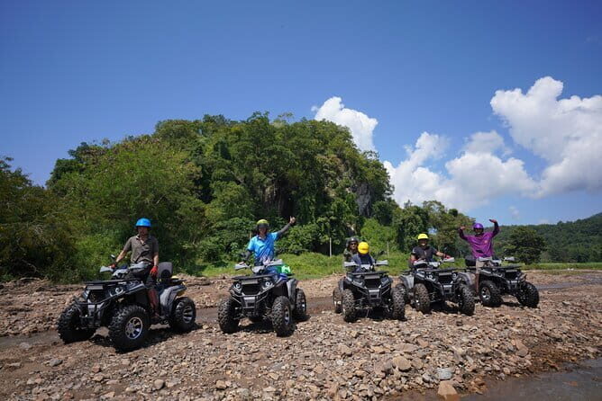 2-3 hrs. ATV Mae Wang Adventure, Feeding, Rafting &Waterfall Tour - Mae Wang Valley ATV and Bamboo Rafting in One Day