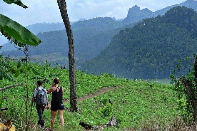 3-Day Chiang Dao Mountain Trek - Day 3: the Maetang River valley descent, waterfall break, riverside lunch