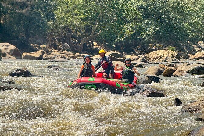 7 Hour Sticky Waterfall and Double Rafting Adventure - Class 3–4 whitewater rafting: short run, big energy