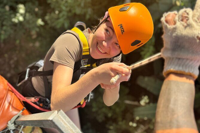 7 Hour Sticky Waterfall and Zipline Adventure - The zipline: how the treetop circuit actually feels