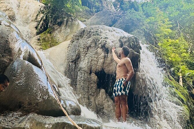 7 Hour Sticky Waterfall and Zipline Adventure - Sticky Waterfall (Bua Thong Falls): the part people travel for