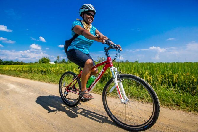 Chiang Mai Active E-bike Countryside Ride - Ban Tawai wood carving village: where craft is the main attraction