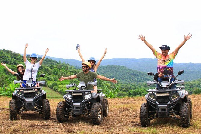Chiang Mai Adventure ATV Secret Waterfall and Bamboo Rafting - ATV Seating Rules and the 200 THB Cash Detail
