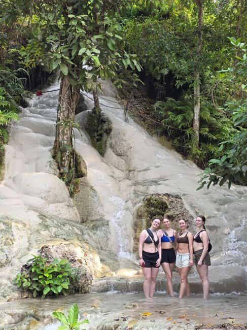 Chiang Mai: Angel Waterfall & Sticky Waterfall & Wat Ban Den - Dantewada Land of Angels Waterfall Park: Man-Made Caves, Flowers, and a Quick Reset