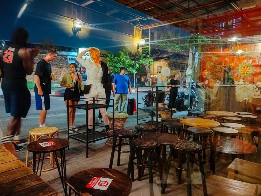 Chiang Mai: Chiang Mai Bar Hopping Guided Night Tour - Riverside Bar & Restaurant: the best place to land