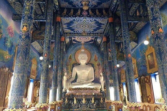Chiang Mai-Chiang Rai: White Temple-Blue Temple-Lalita Cafe - Baan Dam Museum (Black House): Northern Thai Buildings With Surreal, Dark Themes