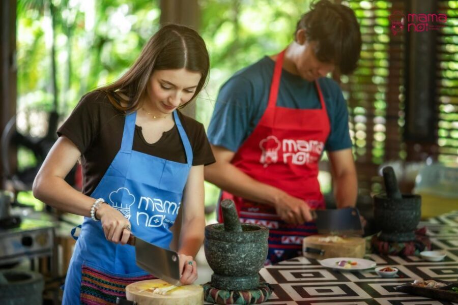 Chiang Mai: Cooking Class with Organic Farm at Mama Noi - The Thai meal you make: what to expect at the table