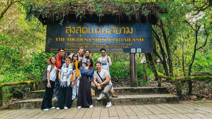 Chiang Mai: Doi Inthanon National Park Eco-Friendly Tour - Wachirathan Waterfall: the 80-meter drop (and rainbow odds)