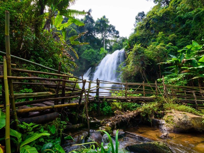 Chiang Mai: Doi Inthanon Park and Pha Dok Siew Trail Trek - Wachirathan Waterfall: A Refreshing Ending That Can Be Spectacular After Rain