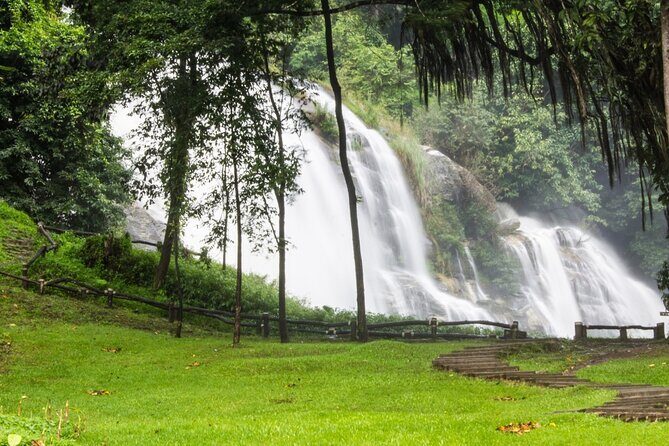 Chiang Mai: Doi Inthanon, Waterfalls, and Hill Tribe Village - Doi Inthanon Summit at 2,565 m: cool air and fog odds