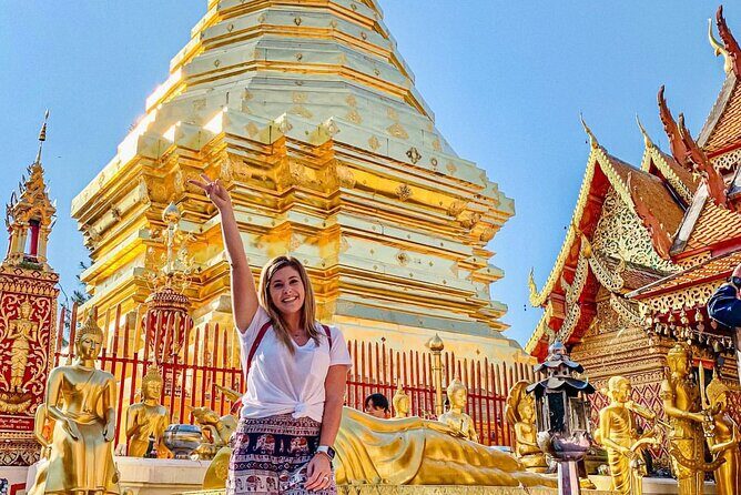 Chiang Mai Doi Suthep Temple and Sticky Waterfall Tour (Private & All-Inclusive) - Waterfall time: Bua Thong’s sticky climb and the swim window