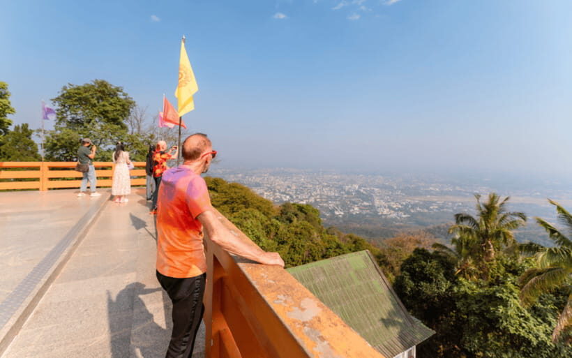 Chiang Mai: Doi Suthep Temple and Waterfall by Songtaew Trio - A half-day Chiang Mai circuit: waterfall, forest monastery, and Doi Suthep views
