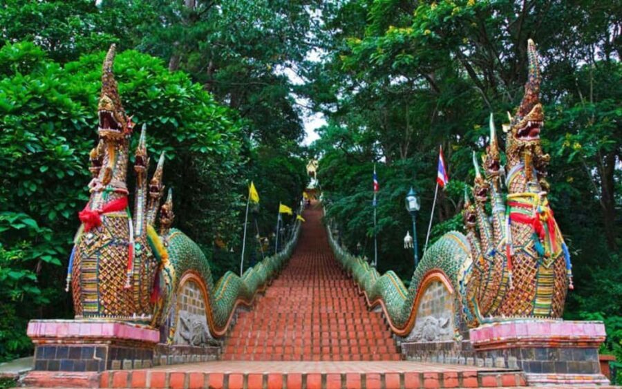 Chiang Mai: Doi Suthep Temple & Hmong Hill Tribe Culture - How the mountain drive works: pickup, timing, and winding roads