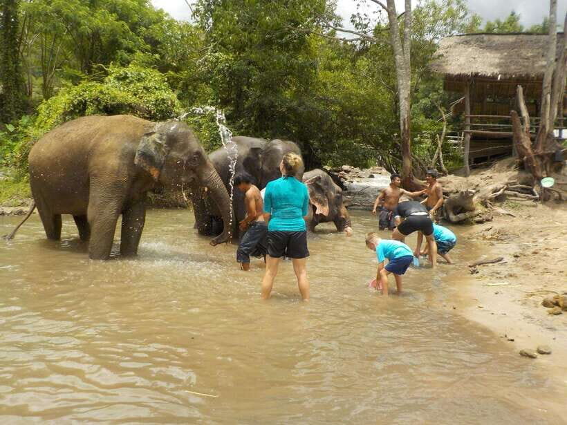 Chiang Mai: Elephant Sanctuary Local Hill Tribe Caretakers - What to Bring (and What to Skip) for a Comfortable Day in Water and Trees