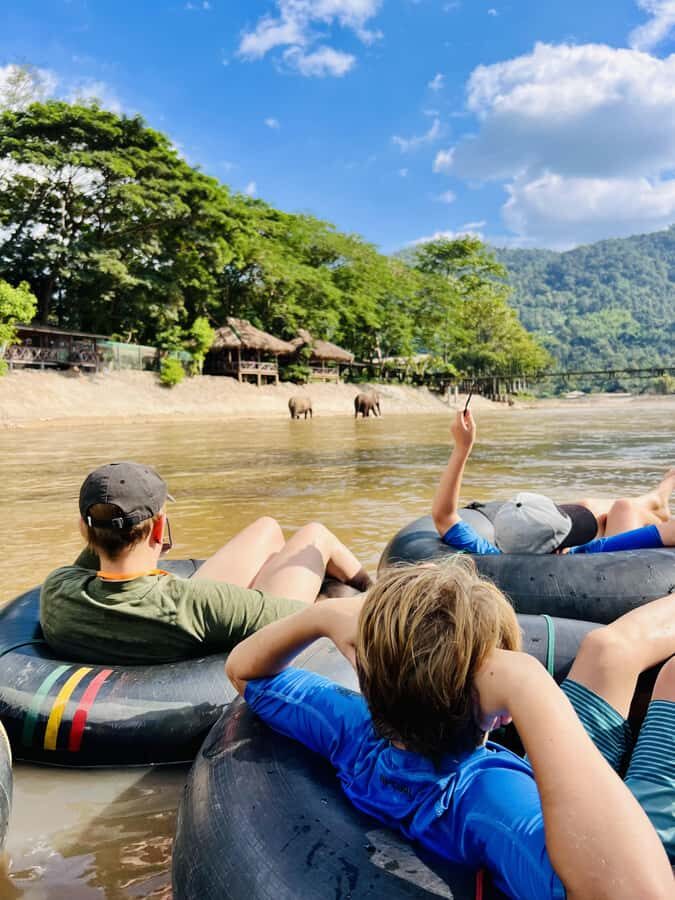 Chiang Mai Half-Day Adventure: River Tubing & Waterfall - Base camp reset: showers, tea, snacks, and calm jungle time