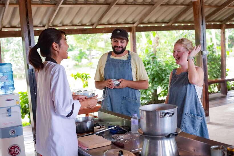 Chiang Mai: HALF-DAY COOKING COURSE at a Thai Cooking Farm - The Rice Barn Kitchen: Your Own Station, Real Supervision