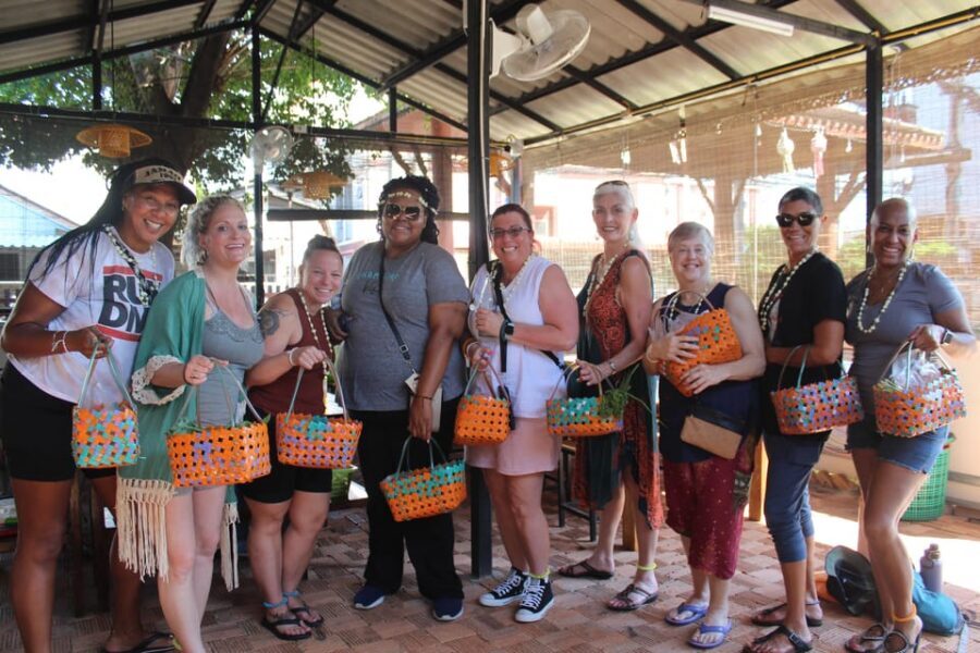 Chiang Mai: Half Day Evening Cooking Class with Market Tour - Cooking outdoors: the fun part comes with a real weather note