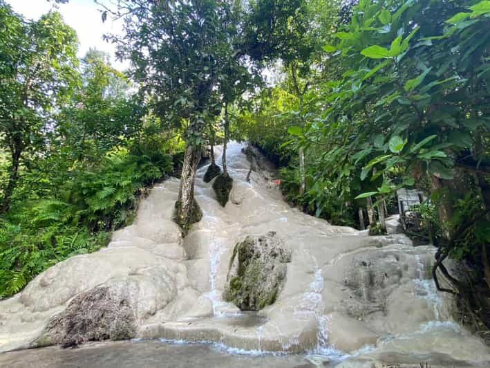 Chiang Mai Half Day Tour: Sticky Waterfall & Hotel Transfer - Entering the park area: lockers, toilets, and changing plans