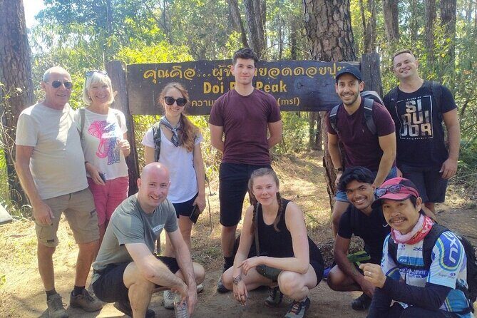 Chiang mai Hike & Downhill Bike Adventure –Suthep National Park - Stop Two: Mon Da Than Waterfall Trail and the Hill-Climb Work