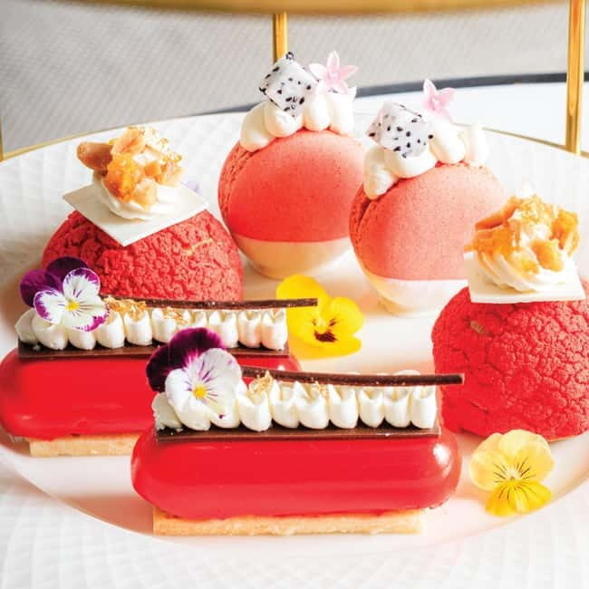 Chiang Mai InterContinental Afternoon Tea & Teresa Teng Room - Dragon Fruit Afternoon Tea set: what to expect on your plate