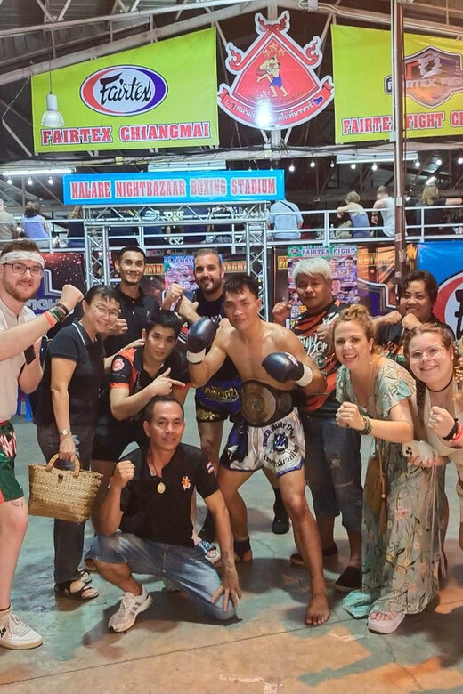 Chiang Mai: Kalare Night Bazaar Boxing Stadium Muay Thai - Kalare Stadium in Chiang Mai’s Night Bazaar: What the setting feels like