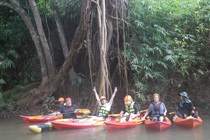 Chiang Mai : Kayak the Jungle Rivers of Chiang Dao Valley! - Chiang Dao Stop and the Route: Bamboo, Flooded Forests, and Tight Spaces