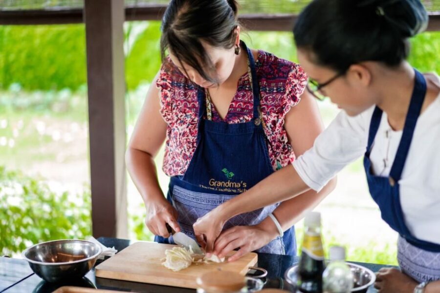 Chiang Mai: Local Northern Thai Cooking Class at Grandma's - Lanna Cooking Skills: grill-lighting, milling flour, and coconut grating