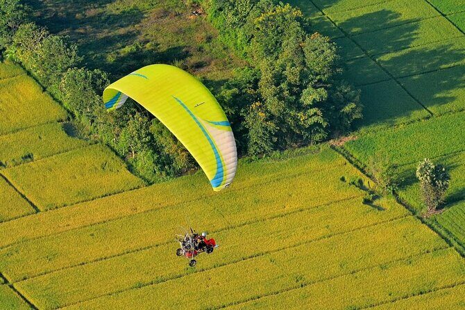Chiang Mai Paramotor Flying Experience - Photos and GoPro Footage: Getting Memories Without Stress