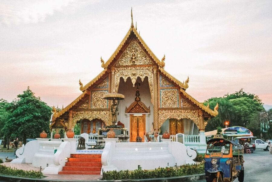 Chiang Mai: Private Tuk Tuk Tour of City Temples With Pickup - Wat Sri Suphan (Silver Temple): ornate silver designs you can spot fast