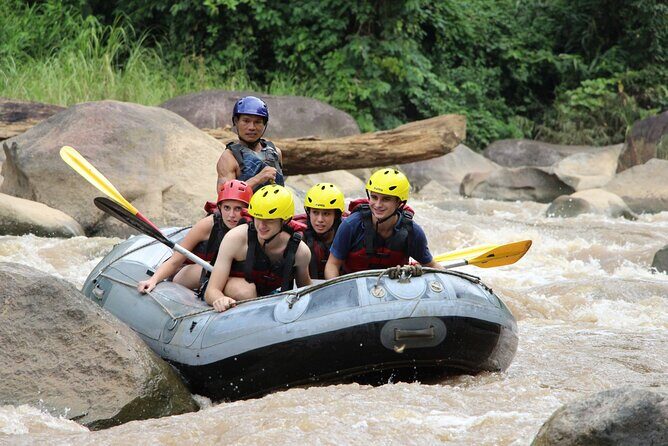Chiang Mai Rafting in Mae Taeng River with Thai Buffet - Mae Taeng River Rapids: What Grade 3-4 Means for Your Day