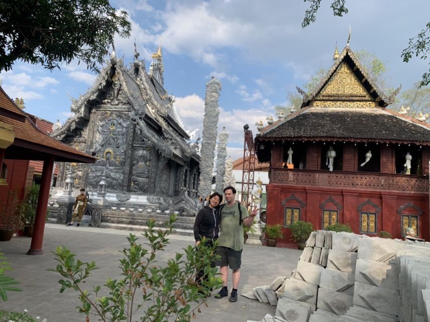 Chiang Mai: Silver Craftwork Temple Tour with Monk Meeting - Wat Suan Dok: where your guide sets the tone