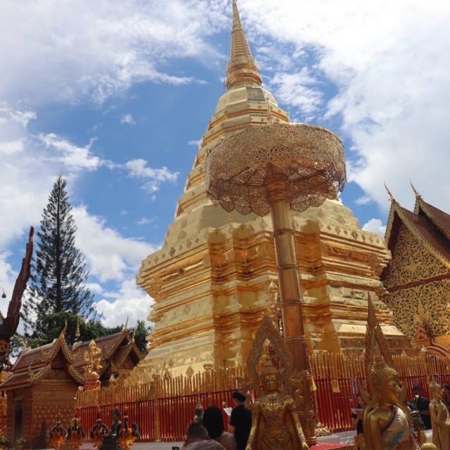 Chiang Mai: Wat Pha Lat & Wat Phra That Doi Suthep Tour - Wat Pha Lat: The Jungle-Quiet Temple With Thai-Burmese Details