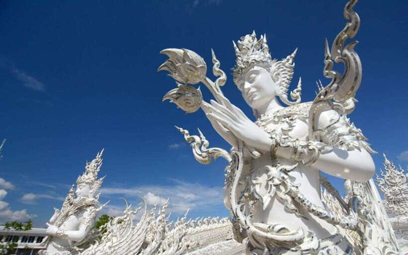 Chiang Mai: White, Blue & Big Buddha Temples in Chiang Rai - Wat Rong Khun White Temple: Glass, Carvings, and How to See It Well