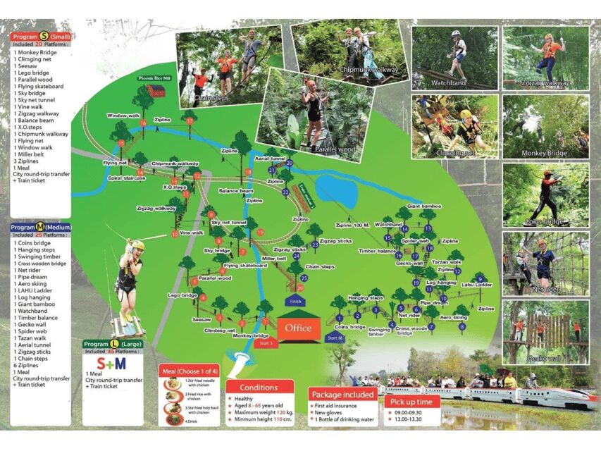 Chiang Mai: Zipline adventure with lunch & city hotel pickup - Lunch and gear: what’s included, what to bring, and what to wear