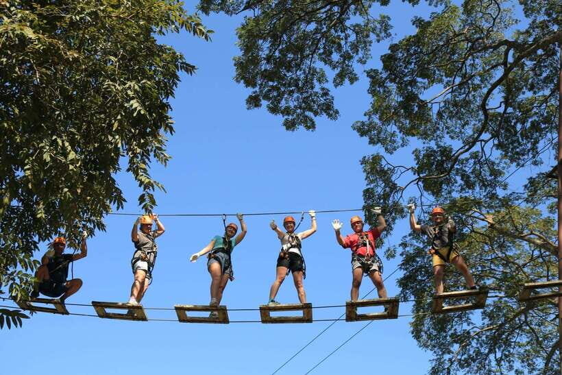Chiang Mai: Zipline & High Rope Park with Lunch & Transfer - Safety first: French-import equipment and COUDOU Pro triple protection