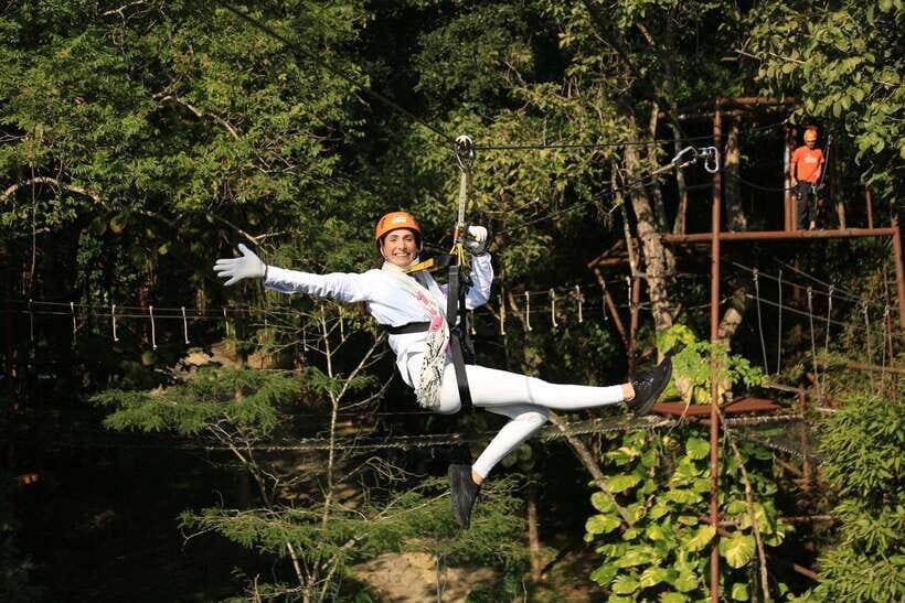 Chiang Mai: Zipline & High Rope Park with Lunch & Transfer - Zipline Program A vs B: 10 challenges or 24 challenges