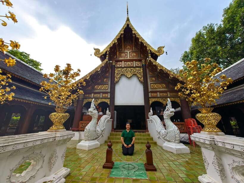 Chiang Mai:Hidden Gems: From Ancient Ruins to Serene Temples - Wat Ton Kwen: pure Lanna temple design and intricate woodwork