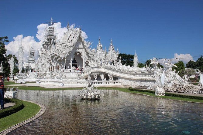 Chiang Rai Day Tour from Chiang Mai: White Temple & More w/ Lunch - Wat Huay Pla Kang: Chinese-Lanna blend and the Guan Yin statue