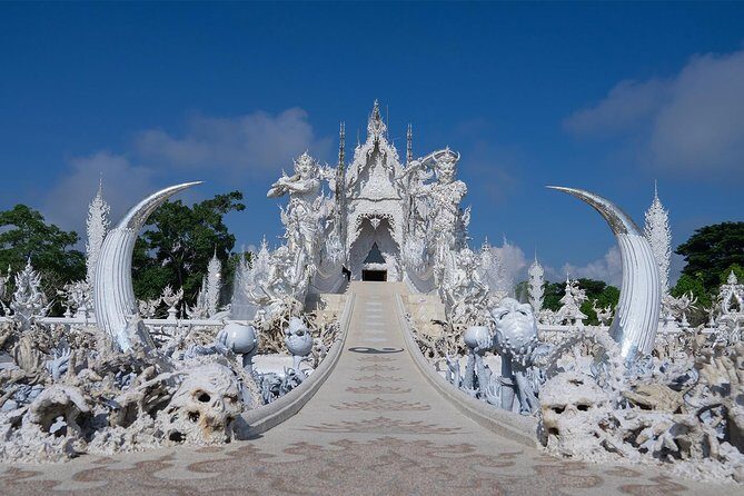Chiang Rai One Day: Golden Triangle, Laos Border, Long Neck Tribe - Wat Rong Khun: The White Temple Stop That People Actually Remember
