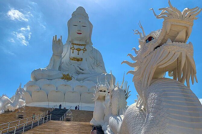 Chiang Rai Temples Private Tour from Chiang Mai - All Inclusive - Wat Huay Pla Kang: the Big Buddha and a 78-meter Guan Yin