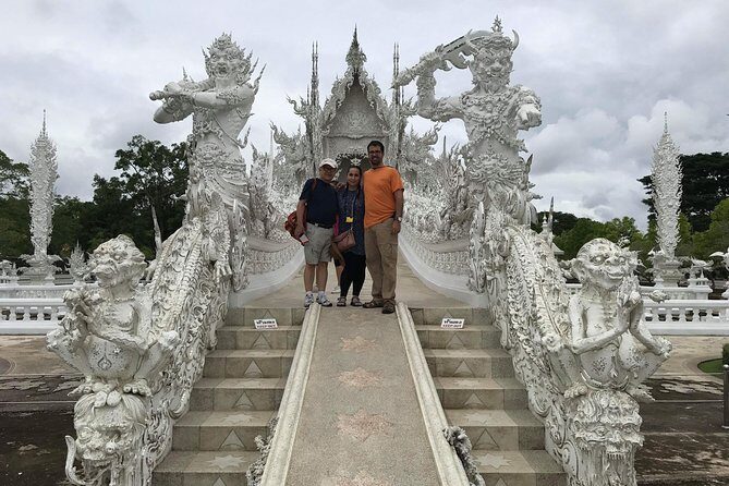Chiang Rai Temples ( White,Blue )And Doi Suthep Private Day Tour - Wat Rong Khun (White Temple): time for photos and slow looking