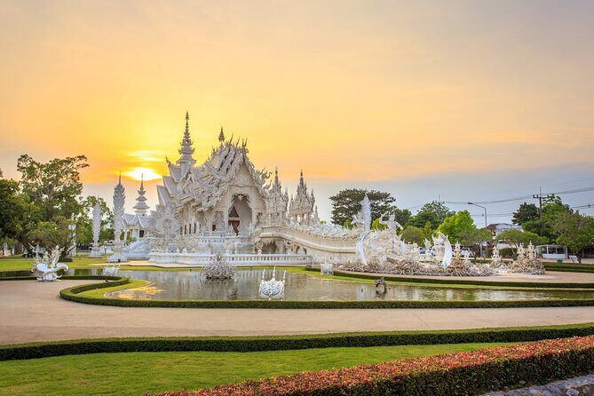 Chiang Rai Wonders: White, Blue & Red Temples and Hot Spring - Wat Saeng Kaew Phothiyan (Temple of Light): Glass Mosaics and a Softer Pace