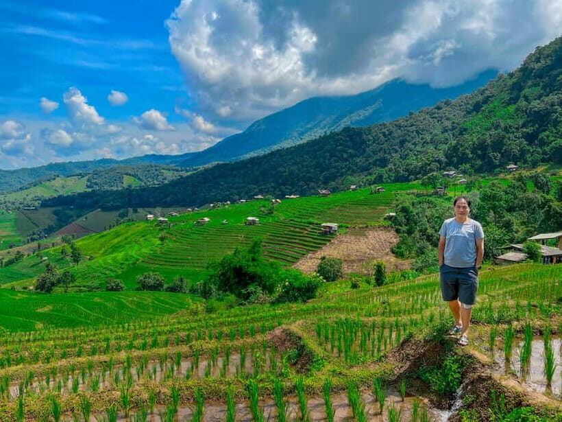 Chiangmai : Doi Inthanon unseen spot , Rice terrace & temple - A Full Day in the Doi Inthanon Region (8:00 to 5:00) That Stays Focused