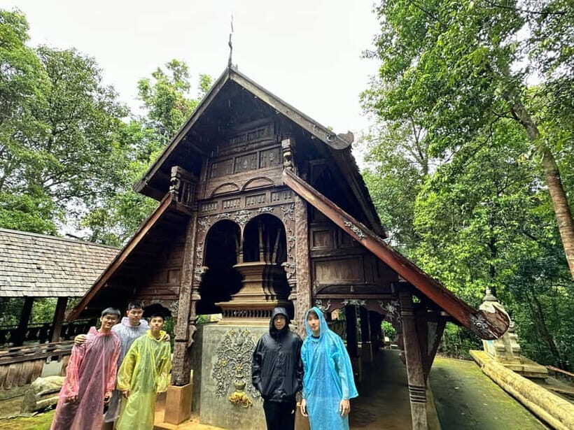 Chiangmai : Doi Inthanon unseen spot , Rice terrace & temple - Karen Life at Ban Mae Klang Laung: Coffee and Textiles With Real Context