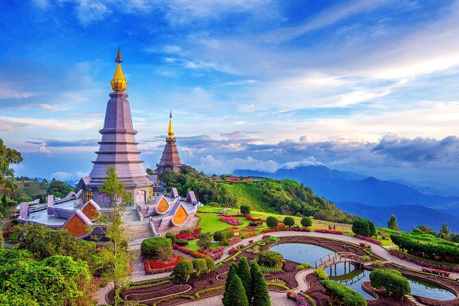 Doi Inthanon National Park - Thailand's Highest Peak - Wachirathan Falls: The Mist, the Green, and the Short Time Window