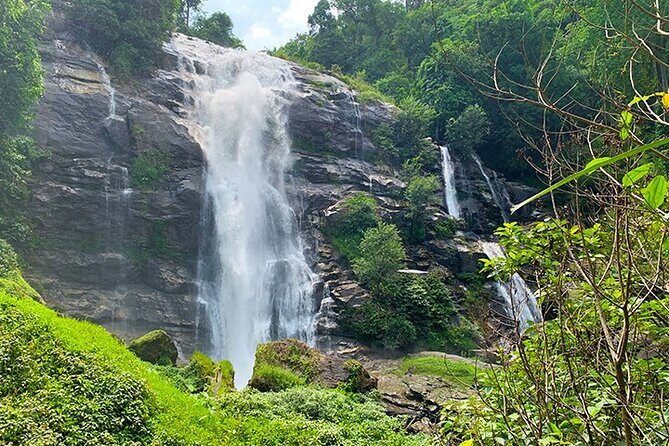 Doi Inthanon Private Trek & Lunch Tour from Chiang Mai - Wachirathan Falls: the 250-meter main event without the big hike