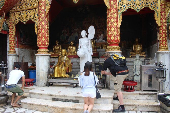 DON'T miss It ! Doi suthep temple+ Hmong village - Wat Phra That Doi Suthep: Cable Car Views or the Naga Staircase