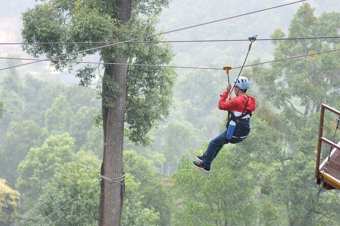 Extream Zipline @ Kingkong Smile and Dip in Hot Spring - Course numbers that help you judge how long you’ll be in the action
