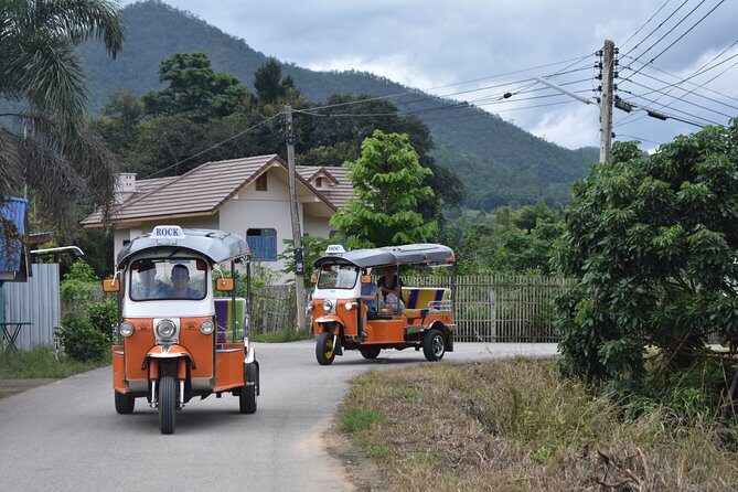 Full Day Chauffeur Driven Tuk Tuk Adventure in Chiang Mai including rafting - Tuk-tuk comfort meets real countryside in Mae Wang